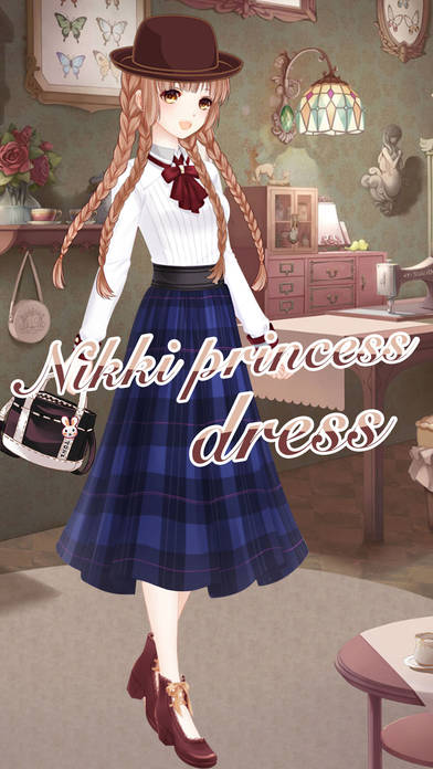 Mimei Princess Dress - Fashion make-up girl game screenshot 4