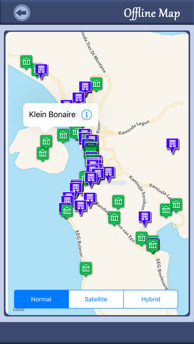 Bonaire Island Travel Guide & Offline Map screenshot 2