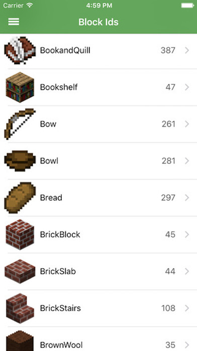 Toolbox & block ids for minecraft pe screenshot 4