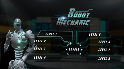 Robot Mechanic – Build A 3D Futuristic Robot screenshot 4