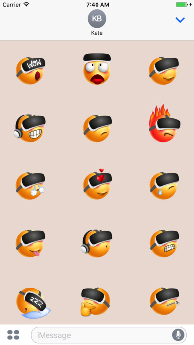 My Virtual Sticker | VR Emoji mit Google Cardboard screenshot 3