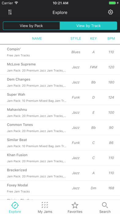 JamBox - Guitar Jam Tracks screenshot 2