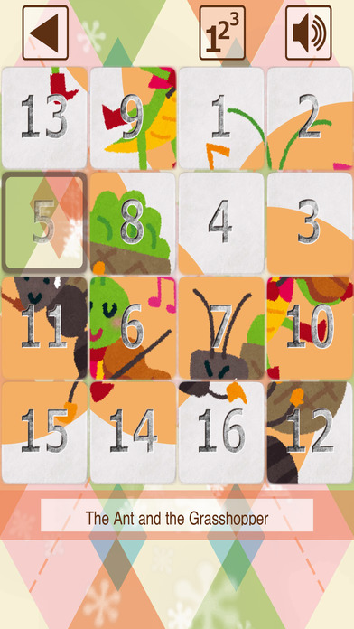 Fairy Tale Slide Puzzle (15Puzzle) screenshot 3