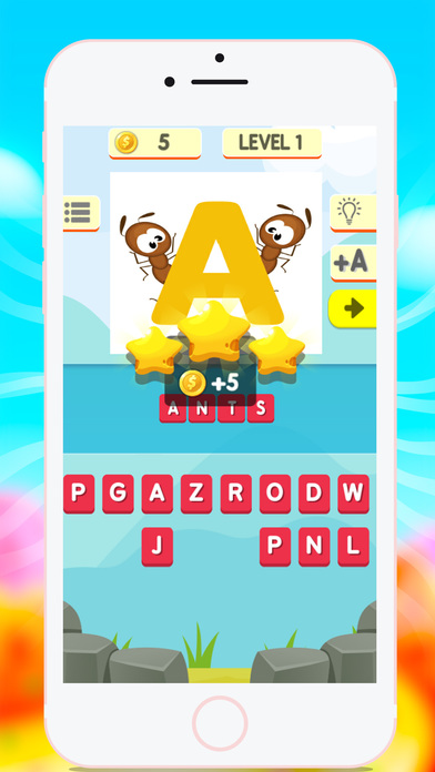 ABC Vocabulary Alphabet Quiz Games screenshot 3