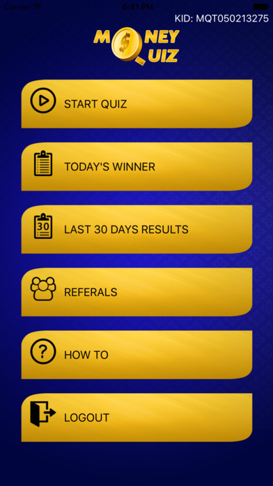 Money Quiz App screenshot 3