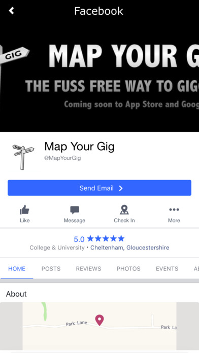 Map Your Gig screenshot 2