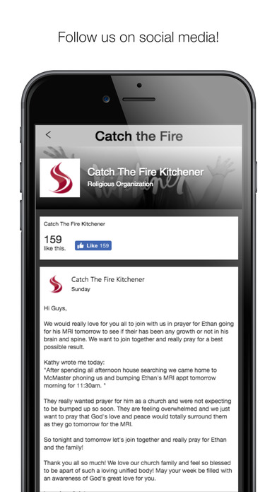 Catch the Fire Kitchener screenshot 3