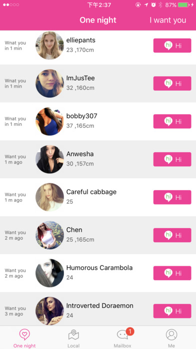 Match Me-chat,hook up & date with singles screenshot 2