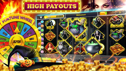 Witch Slot Machines - Dungeon 7s of Soul Slots' screenshot 3