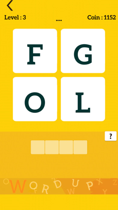 Four Letter Word :A brain search game with friends screenshot 4
