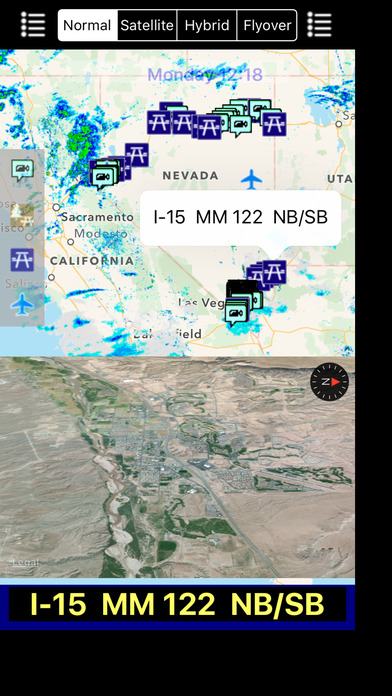 Nevada NOAA Radar with Traffic Camera 3D Pro screenshot 4