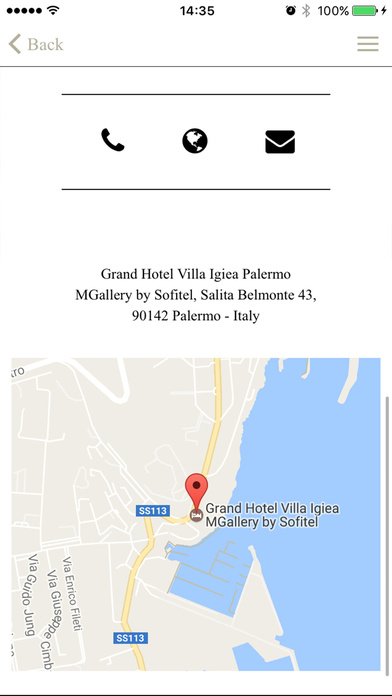 Grand Hotel Villa Igiea screenshot 3