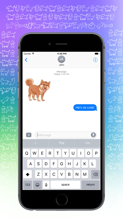 DoggeEmoji - Dog Stickers And Emojis screenshot 2