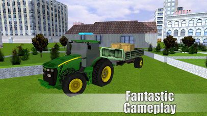 3D Tractor Drive Sim - Expert Level Truck Game HD screenshot 4