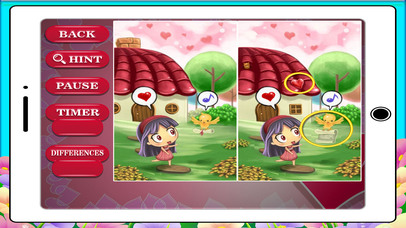 Valentine Spot the Difference screenshot 3