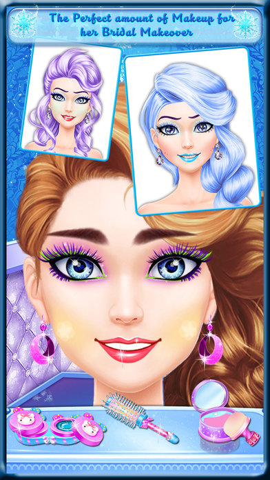 Ice Princess Makeover Salon screenshot 2