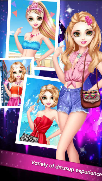 Star Princess Wardrobe -Dress Up Girl Games screenshot 3