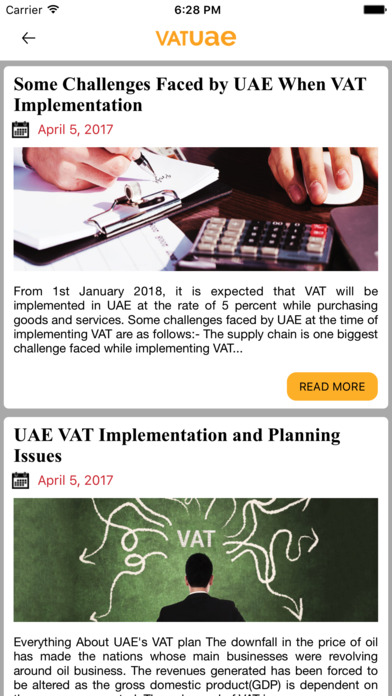 VAT in UAE screenshot 4