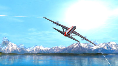 Airplane Flying Simulator : 3D Plane Par-king game screenshot 3