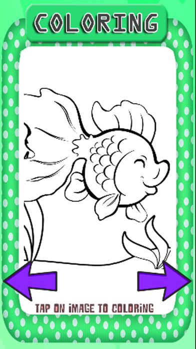 Page Guppy And Crab Coloring Game For Children screenshot 2