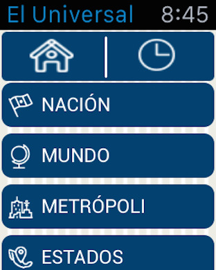 Captura de pantalla del iPhone 1