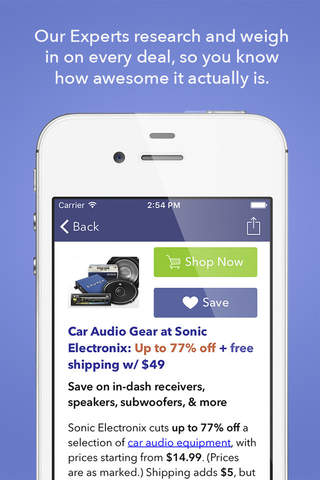 DealNews Deals & Coupons App screenshot 3