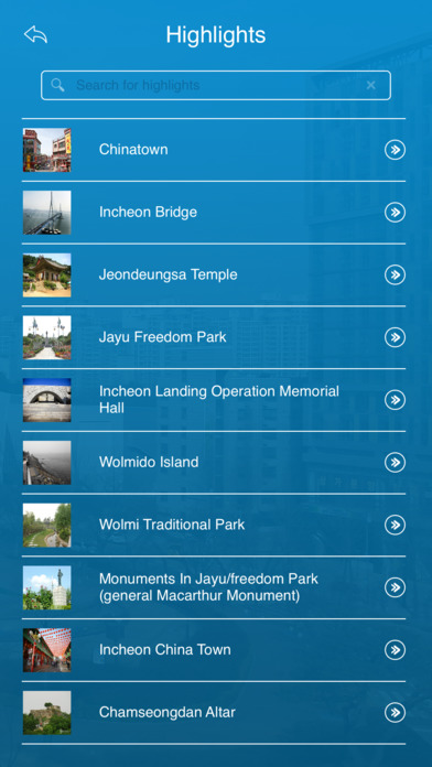 Incheon Tourist Guide screenshot 3