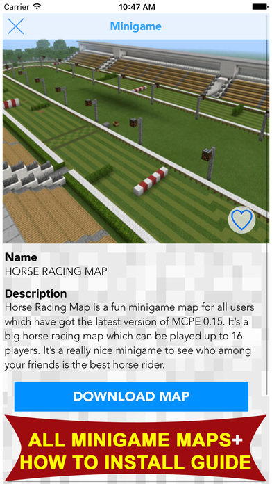 Games Maps For Minecraft PE (MCPE) screenshot 3