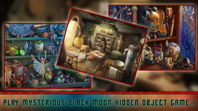 Hidden object: The Black Moon screenshot 2