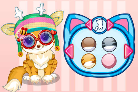 Knitting For Kitty - Pets Dress Game screenshot 4