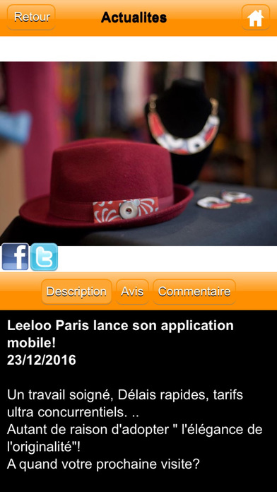 La boutique Leeloo Paris screenshot 2