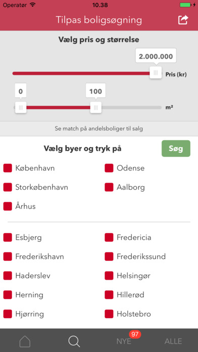 Andelsboliger i Danmark screenshot 4