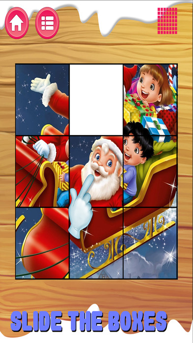 Santa Slide Puzzle For Kids screenshot 3