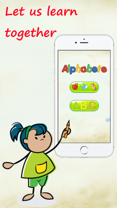 Let's learn! Alphabet - The ABC for Kids screenshot 2