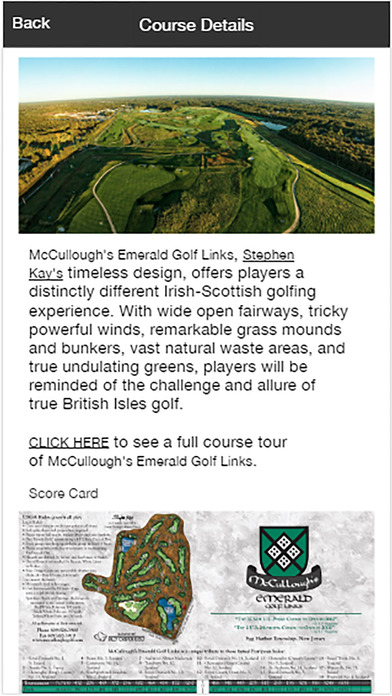 McCulloughs Emerald Golf Links screenshot 2