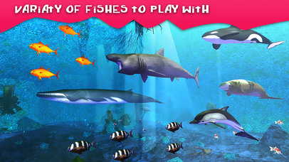 Underwater Shark 3D Simulator 2017 screenshot 3