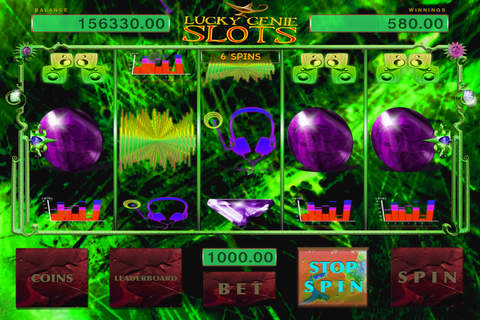 Aladdin Genie Lucky Progressive Slot-s screenshot 4