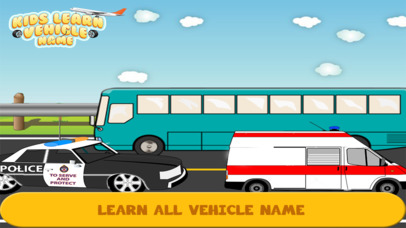Kids  Game Learn Vehicle Name screenshot 4