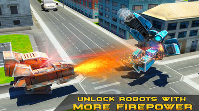 Futuristic Robot Fighting Pro: Ultimate Car Battle screenshot 4
