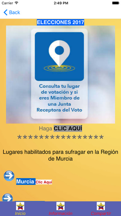 Consuldo del Ecuador en Murcia screenshot 3