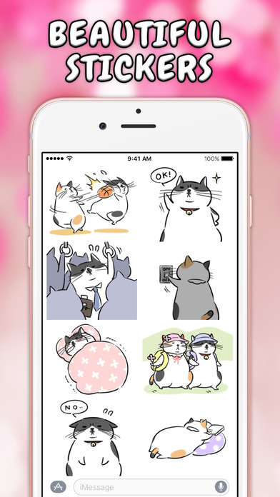 Crazy Cat Stickers! screenshot 2