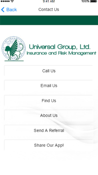 Universal Group Insurance screenshot 3