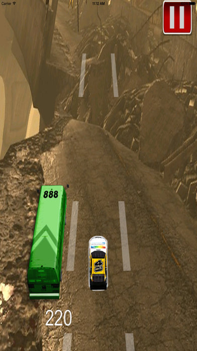 A Bounce Rough Car Pro : Speedway Crazy screenshot 2
