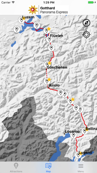 Gotthard Panorama Express screenshot 2
