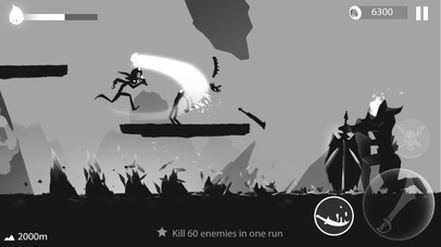 Stickman Run: Shadow Adventure screenshot 2
