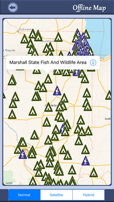 Illinois - Campgrounds & Hiking Trails,State Parks screenshot 2