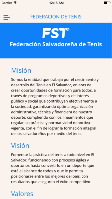 FSTenis El Salvador screenshot 4
