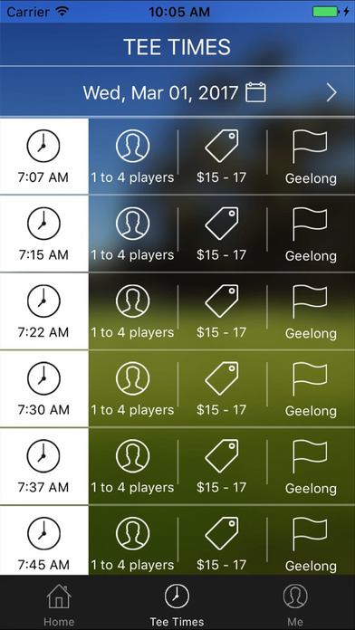Geelong Golf Tee Times screenshot 3
