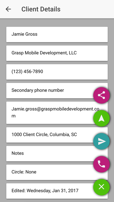 Client Circle screenshot 4