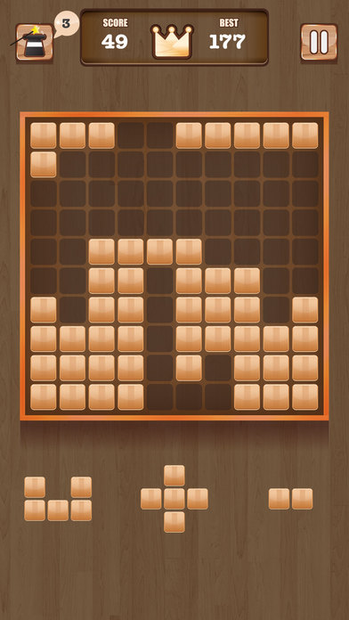 Wooden Blitz Block - A New Puzzle Adventure screenshot 3
